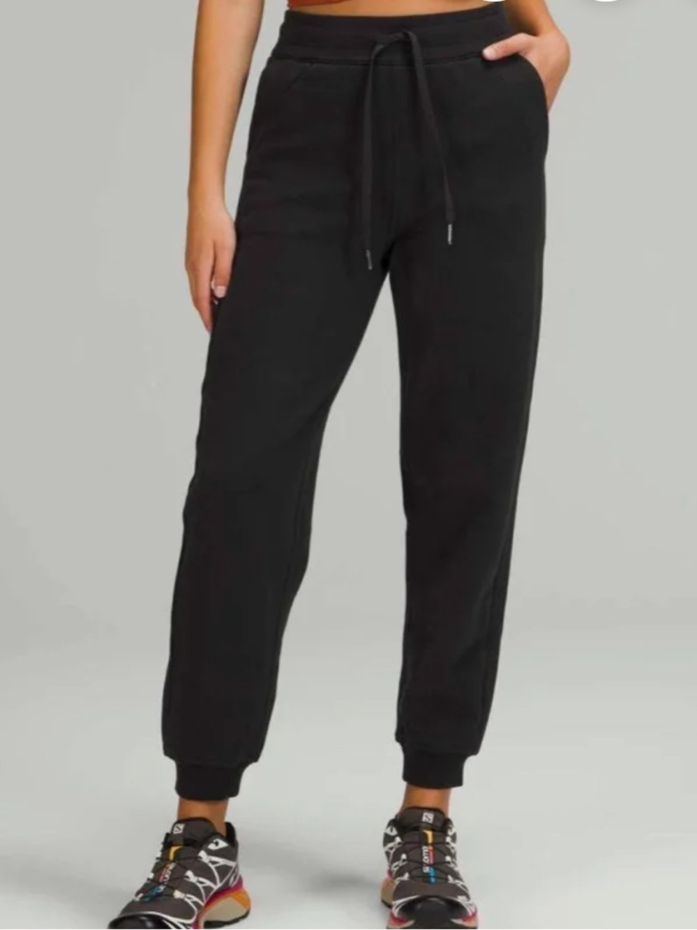 lululemon athletica Black Jogger Sweatpants
